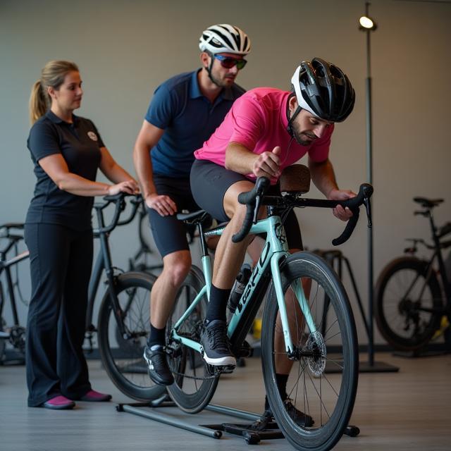 Retül fit session in progress